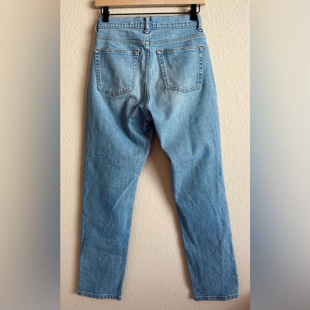 Everlane Cheeky Jean Women’s Size 26 Organic Cotton Blue Light Wash 90’s Preppy - Picture 5 of 11